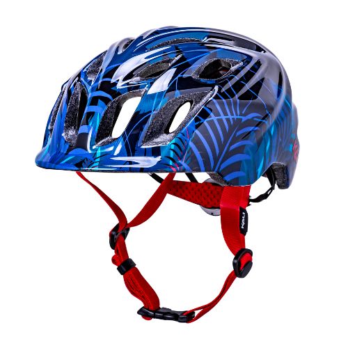 Image CASQUE D'ENFANT CHAKRA ÉCLAIRÉ JUNGLE GLS BLEU XS (04-8149)